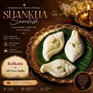 Shankha Sandesh - The Auspicious Conch of Bengali Confectionery