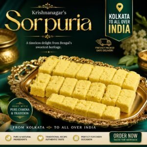Krishnanagar's Sarpuriya - The Legendary Layered Cream Sweet