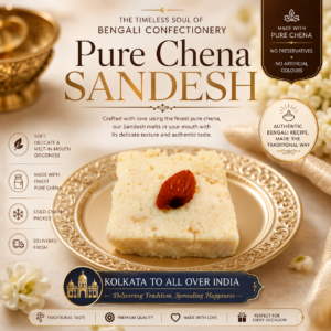 Pure Chena Sandesh - The Timeless Soul of Bengali Confectionery