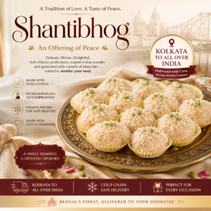 Shantibhog - The Taste of Serenity in a Traditional Bengali Sweet