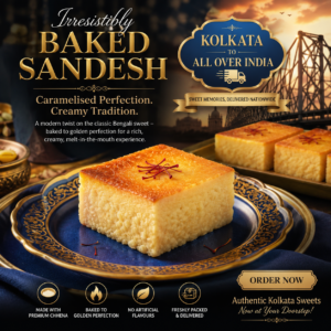 Baked Sandesh - The Warm, Rich, and Creamy New Classic