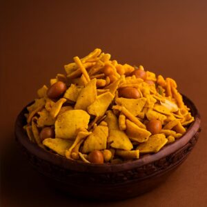Namkeen Papdi Mixture - The Classic Kolkata Style Papdi Chanachur