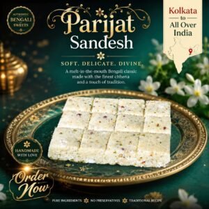 Parijat Sandesh - The Ethereal Nutty Delight of Kolkata