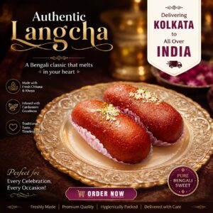 Langcha - The Iconic Oblong Delight of Bengal’s Sweet Heritage