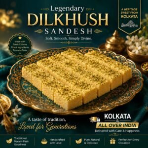 Dilkhush Sandesh - The "Heart's Delight" of Kolkata's Legendary Sweet Shops
