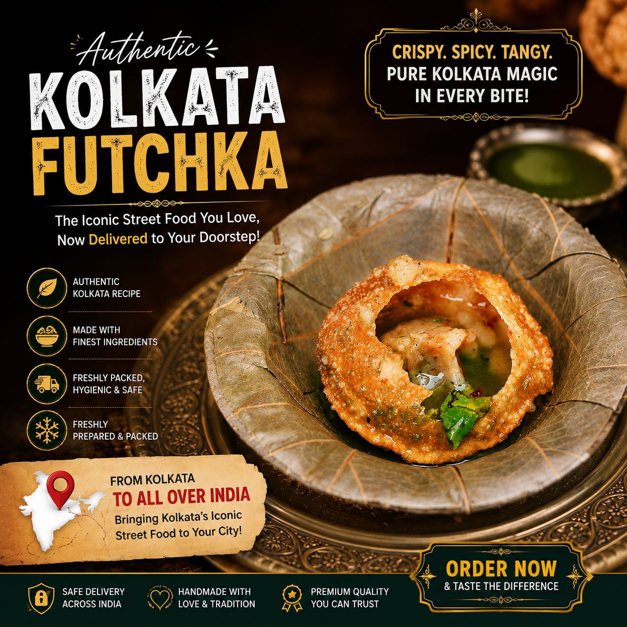 Kolkata Fuchka - The Soul of the Street – Now at Your Doorstep!