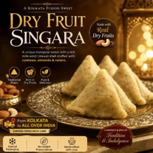 Dry Fruit Singara: The Royal Triangular Treat from Kolkata