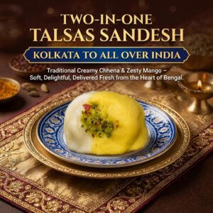 Two-in-One Talsas Sandesh - A Dual-Flavour Masterpiece from the Heart of Bengal