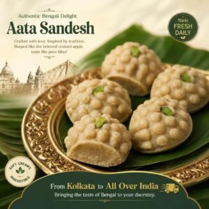 Korapak Aata Sandesh - The Timeless, Fudgy Icon of Bengal’s Sweet Heritage