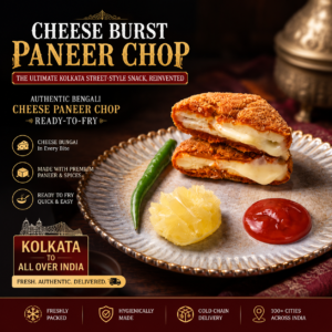 Cheese Burst Paneer Chop - The Ultimate Kolkata Street-Style Snack, Reinvented