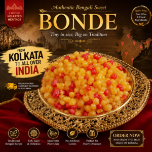 Authentic Kolkata Bonde: The Syrupy Soul of Kolkata’s Traditions