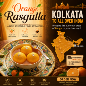 Kamala Bhog - The Sun-Kissed King of Bengali Roshogollas
