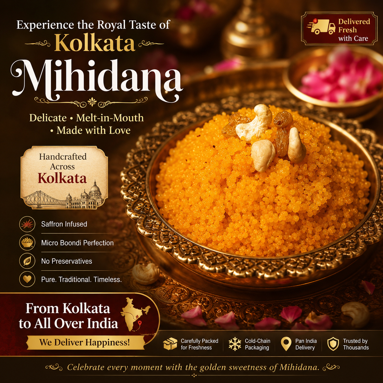 Mihidana - The Golden Micro-Grain Masterpiece of Bengal