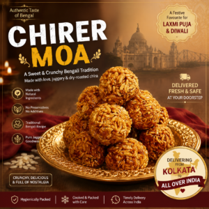 Chirer Moa : The Legendary Crispy Poha Laddoos of Bengal