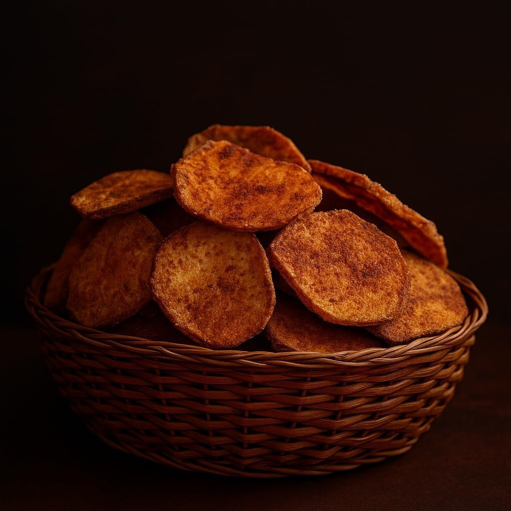 Spicy Arbi Chips - The Bold & Crunchy Soul of Bengal’s "Jhal Kochu Bhaja"